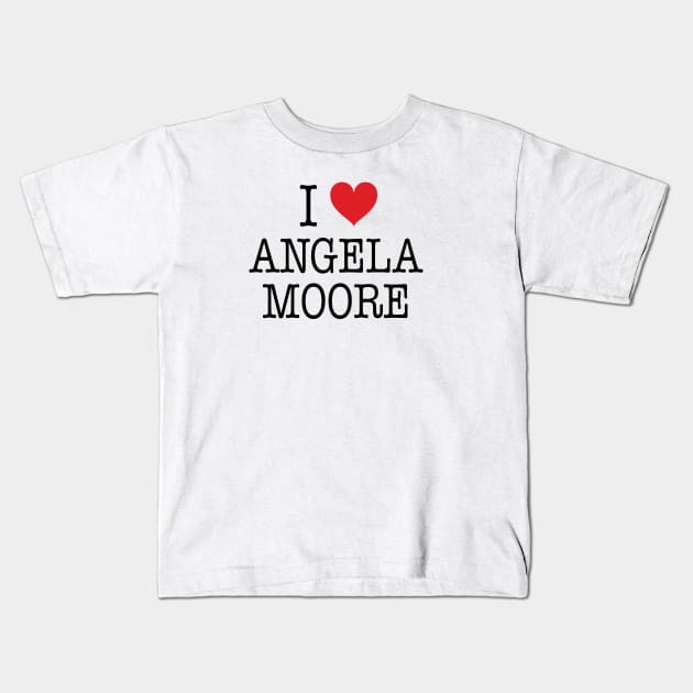 I Love Angela Moore Shirt - Boy Meets World Kids T-Shirt by 90s Kids Forever